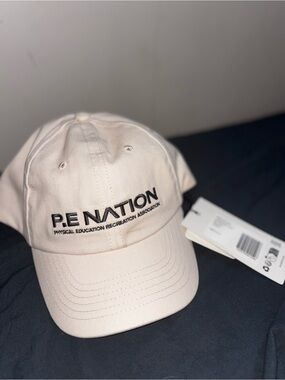 P.E Nation Pale Pink Embroidered Logo Cap